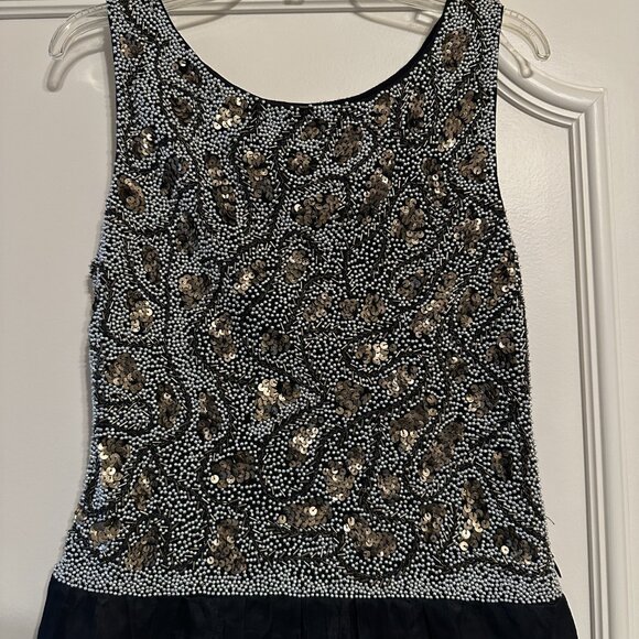 Hannah Jo Beaded Vintage Mini Dress - Picture 2 of 6
